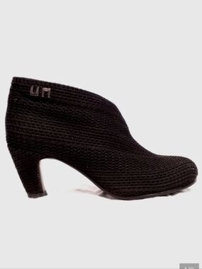 UNITED NUDE Woven Elastic "Foldover" Ankle Bootie